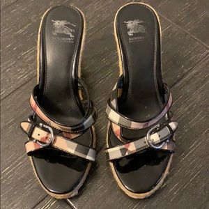 Burberry Espadrille Wedges